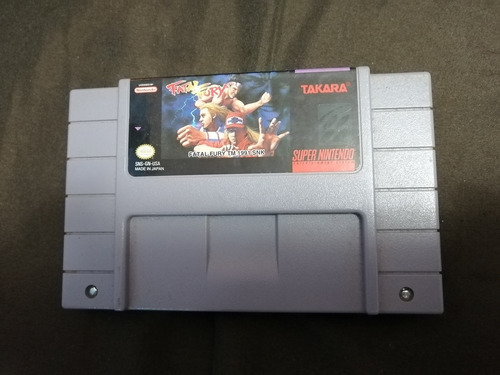 Juego Snes Fatal Fury Super Nintendo 