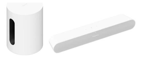 Sonos Ray Y Sonos Sub Mini Sistema De Audio Wifi White