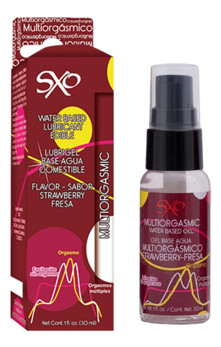 Lubricante Corporal Frio Hierbabuena + Multiorgásmico 30ml Hierbabuena/ Fresa