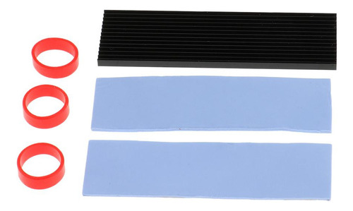 2 Disipador De Calor Pcie Nvme M.2 Ssd Negro
