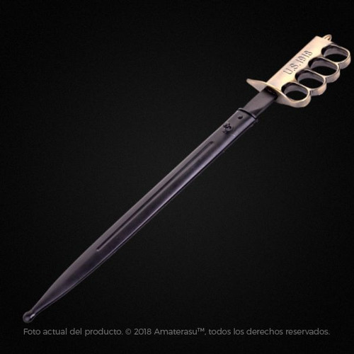 Imagen 3 de 6 de Cuchillo Daga De Trinchera 1918 1° Guerra Con Manopla