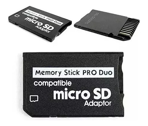 Adaptador Micro Sd Para Cámara, Psp Y Computadora Pro Duo