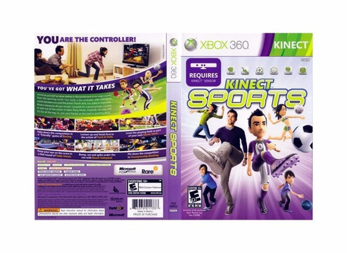 Kinect Sport Xbox360 - Original Lacrado Midia Fisica