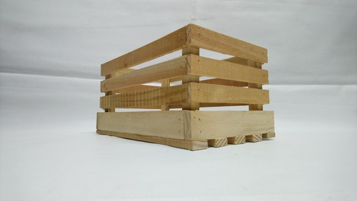 Imagen 2 de 5 de Caja Organizadora De Madera En Bruto
