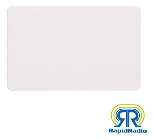 Rapidradio Hf Rfid Mifare 1k Plain White Smart Cards - Pack