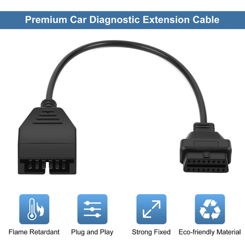 Para Gm Obd1 12 Pines A Obd2 16 Pines Herramienta De Diagnós