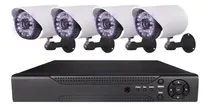 Comprar Kit Cctv Con 4 Cámaras De Seguridad Mas Dvr 1080p Full Hd