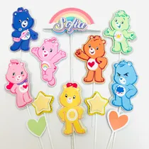 Comprar Cake Topper 3d Ositos Cariñositos Adorno Personalizado Ositos Ositos Cariñositos