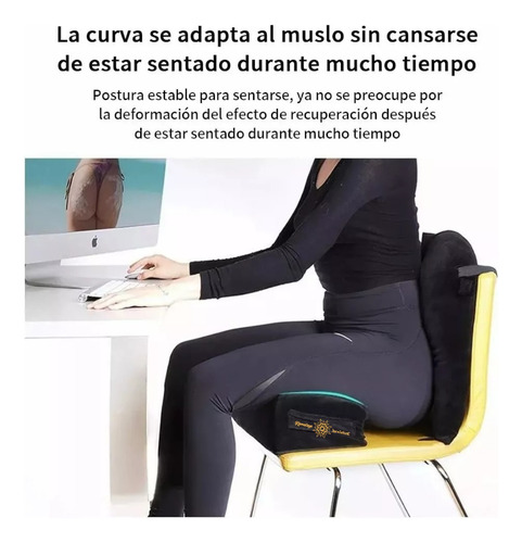 Almohada Para Recuperación De Glúteos + Memory Viscogel Foam