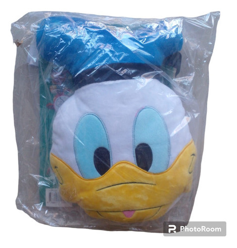 Cuento Disney + Peluche (almohadón)  Pato Donald. Nuevo