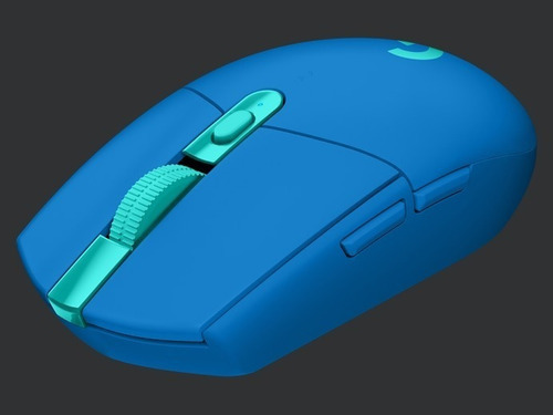 Imagen 3 de 3 de Mouse gamer inalámbrico Logitech Serie G Lightspeed G305 blue