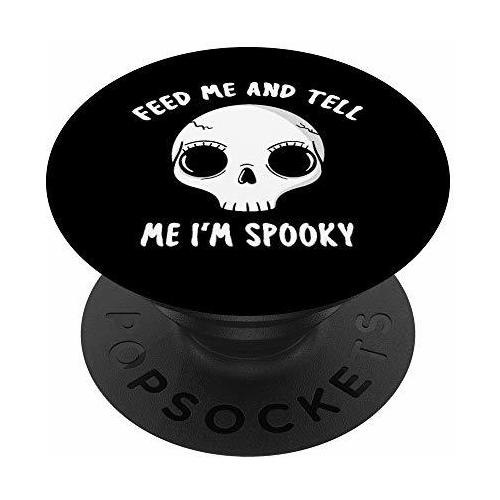 Cute Halloween Skull Me Alimentan Soy Spooky Girls 4sbxs