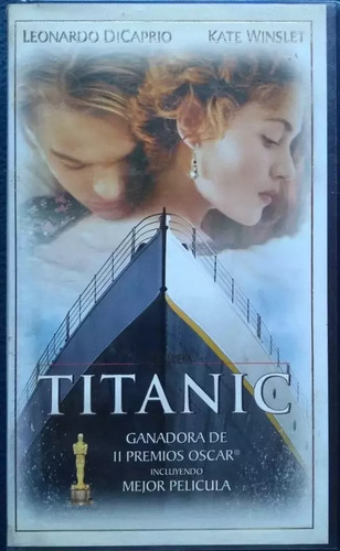 Vhs Pelicula Titanic  Leonardo Di Caprio / Kate Winslet