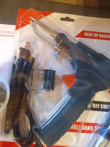 Pistola Soldar 60 Watt Con Rollo Estaño Incluido