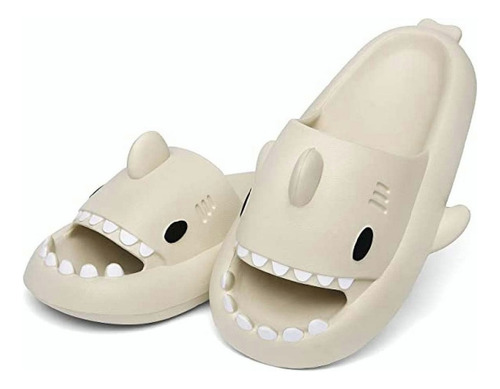 Sandalias Super Cómodas Cute Shark Antideslizan Para Mujer