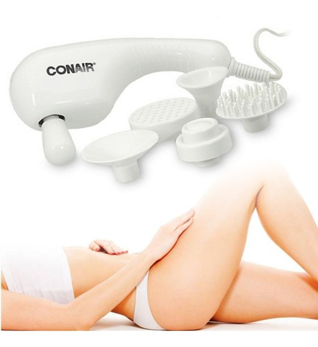 Masajeador Mano Conair 5acc Relajador Facial Cuerpo Cuello !