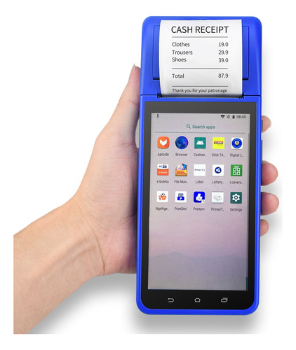 Terminal Pos En Pulgadas Con Pantalla Táctil Para Almacenes