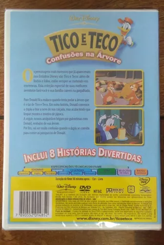 DVD Tico E Teco - Confusões Na Árvore