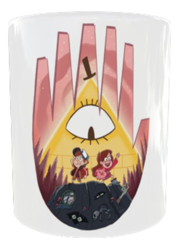 Mug Taza Gravity Falls Bill