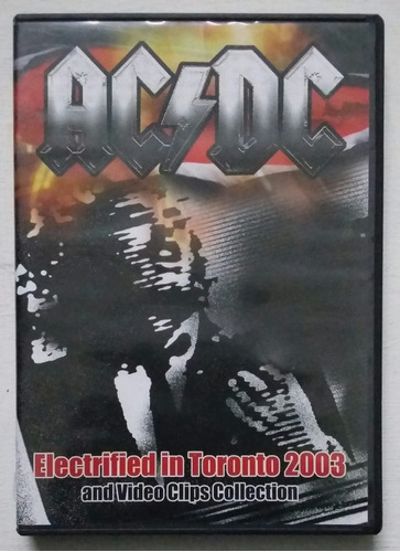 Dvd Acdc Electrified In Toronto 2003