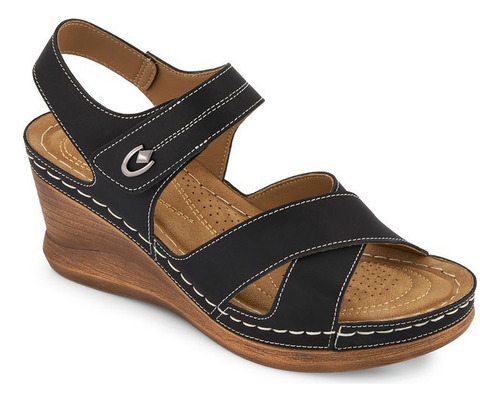Zapatilla Formal Vew91122 Fresco Alberca Dama Liso Playa