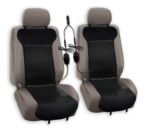 Funda De Asiento Comfortab Negra Clásica De Primera Calidad