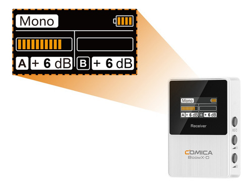 Comica Boomx-d1 Wireless Microphone For Cameras,smartphones