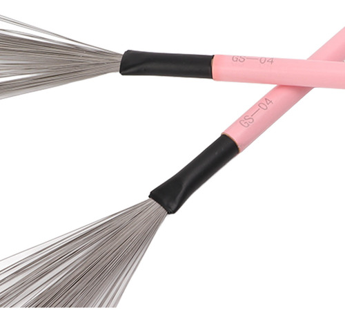 Cepillo Para Tambor, Alambre De Acero, Arce, Mango De Madera