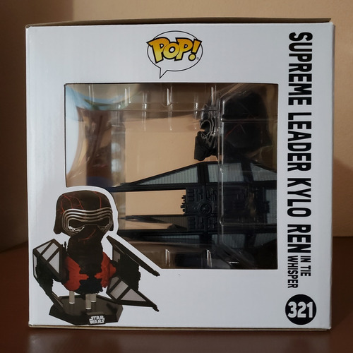 Funko Pop Star Wars Supreme Leader Kylo Ren In Whisper #321 (Usado)
