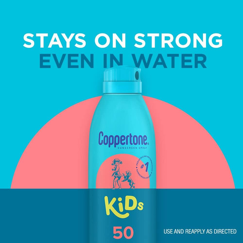 Spray Protetor Solar Coppertone Fps 50, Amplo Espectro, Resi