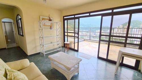 Cobertura Com 3 Dormitórios À Venda, 180 M² - Pitangueiras - Guarujá/sp - Co0849