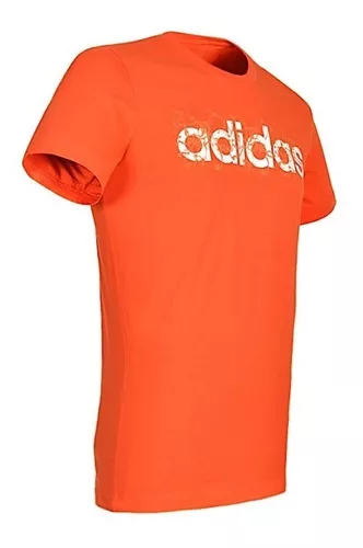 Playera adidas Linear Naranja