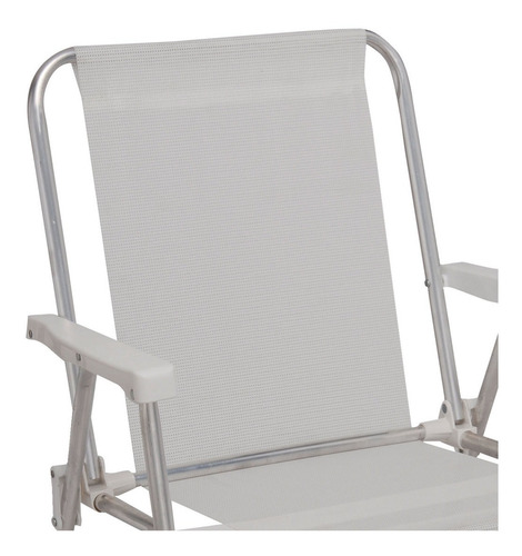 Sillón X2 Aluminio Playa Camping Pescador Sannet Mor Ct