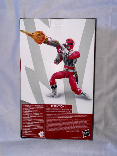 Power Rangers Lightning Collection Lost Galaxy Red Ranger (Usado)