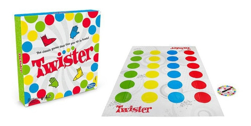  Twister Hasbro El Loco Juego Que Te Retuerce Original