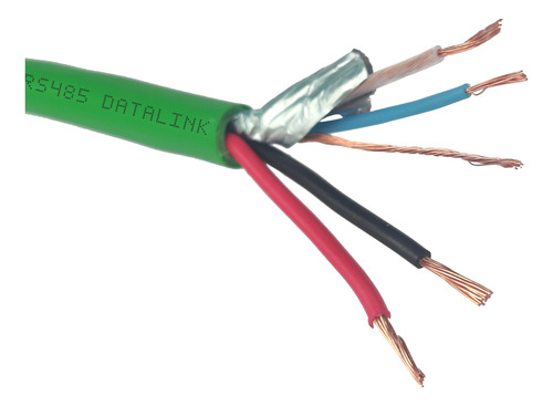 Cabo Rs485 4 Vias 18/22awg Blindado Automação 100mt