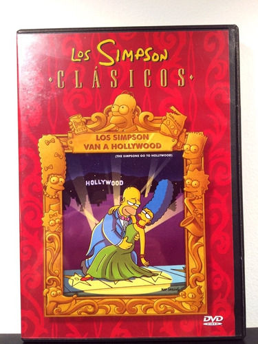 Los Simpson   Van A Hollywood   (nuevo Original) Dvd