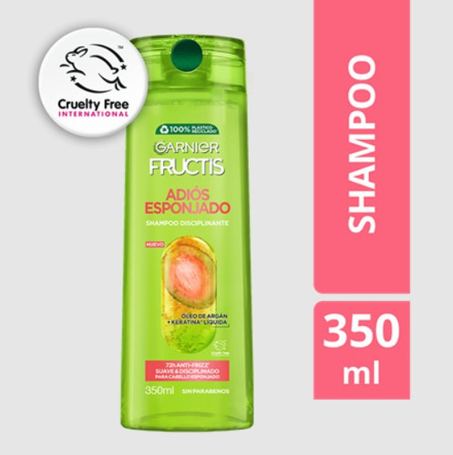  Shampoo Fructis Adiós Esponjado 350 Ml