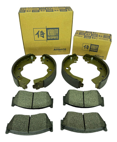 Kit Balata Delantera Y Trasera Tsubame 1.6l 1993 - 2004