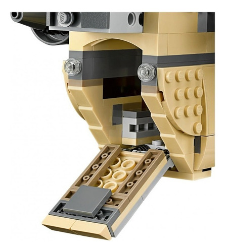 Lego 75084 Star War Wookie Gunship ¡Listo! Número de piezas 570