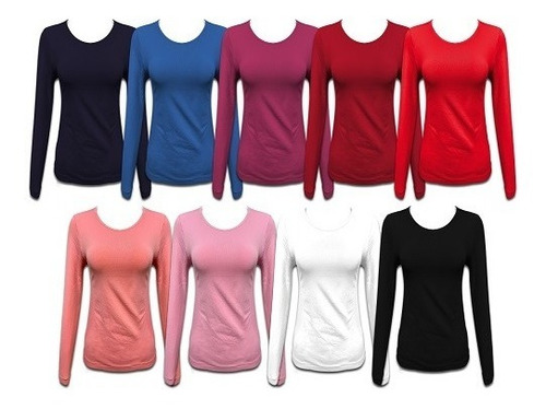 Pack De 3 Camisetas Polar Mujer. Directo Market