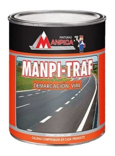 Pintura De Trafico Amarilla Manpica Por Galon