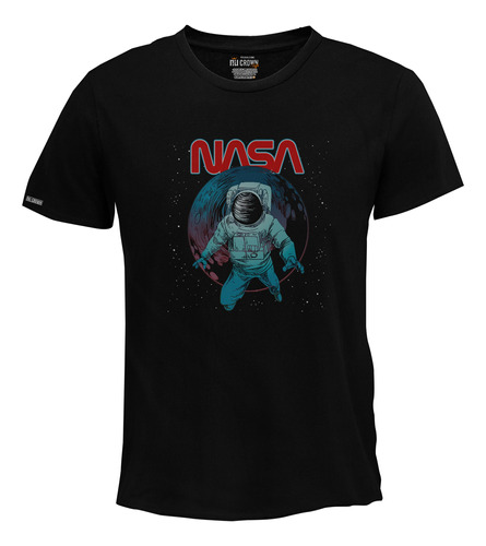Camiseta Estampada La Nasa Espacio Astronauta Bto