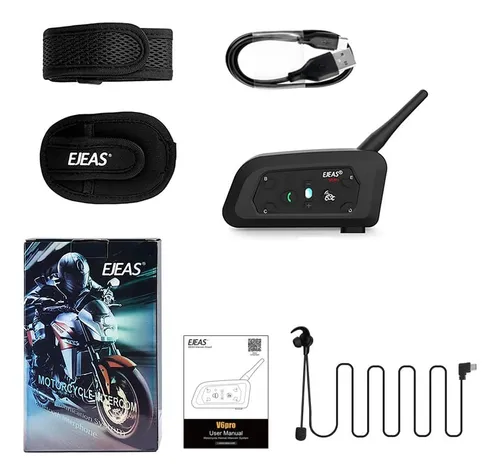 Intercomunicador Ejeas V6 Pro Bluetooth Arbitro Referi