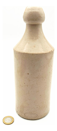 Botella De Gres Antigua Cerveceria Sexauer (2) - Bar (Usado)