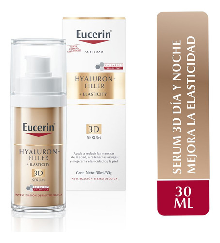 Eucerin Hyaluron Filler+elasticity 3d Serum 30ml