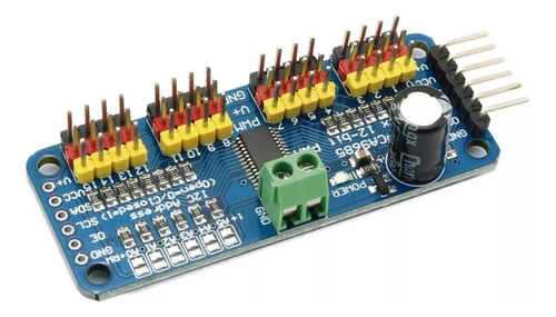 Pca9685 16ch 12bit Servo Motor Driver I2c Arduino