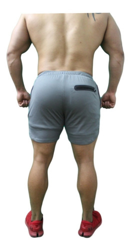 Imagen 4 de 4 de Short Gym Deportivo Más Calzas Internas Boilsillo Celular