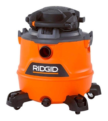 Aspiradora De tacho Ridgid WD1640  naranja y negra 120V 60Hz
