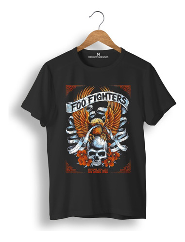 Remera: Foo Fighters 4 Memoestampados